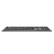 Logickeyboard XLPrint Slim Line White on Black PC Keyboard