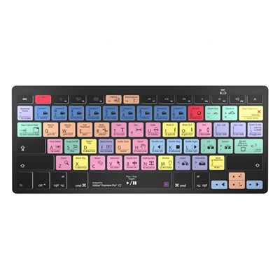 Logickeyboard Adobe Premiere Pro Bluetooth Mac Keyboard
