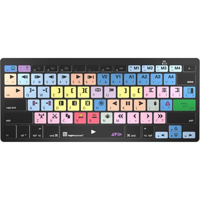 Logickeyboard Avid Media Composer Bluetooth Mac Keyboard