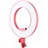 Godox LR180P LED Ring Light With Smartphone Holder - Pink