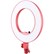 Godox LR160P - LED Ring Light With Mirror And Smartphone Holder - Pink