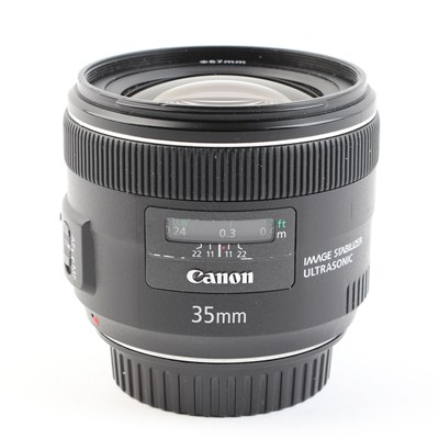 USED Canon EF 35mm f2 IS USM Lens