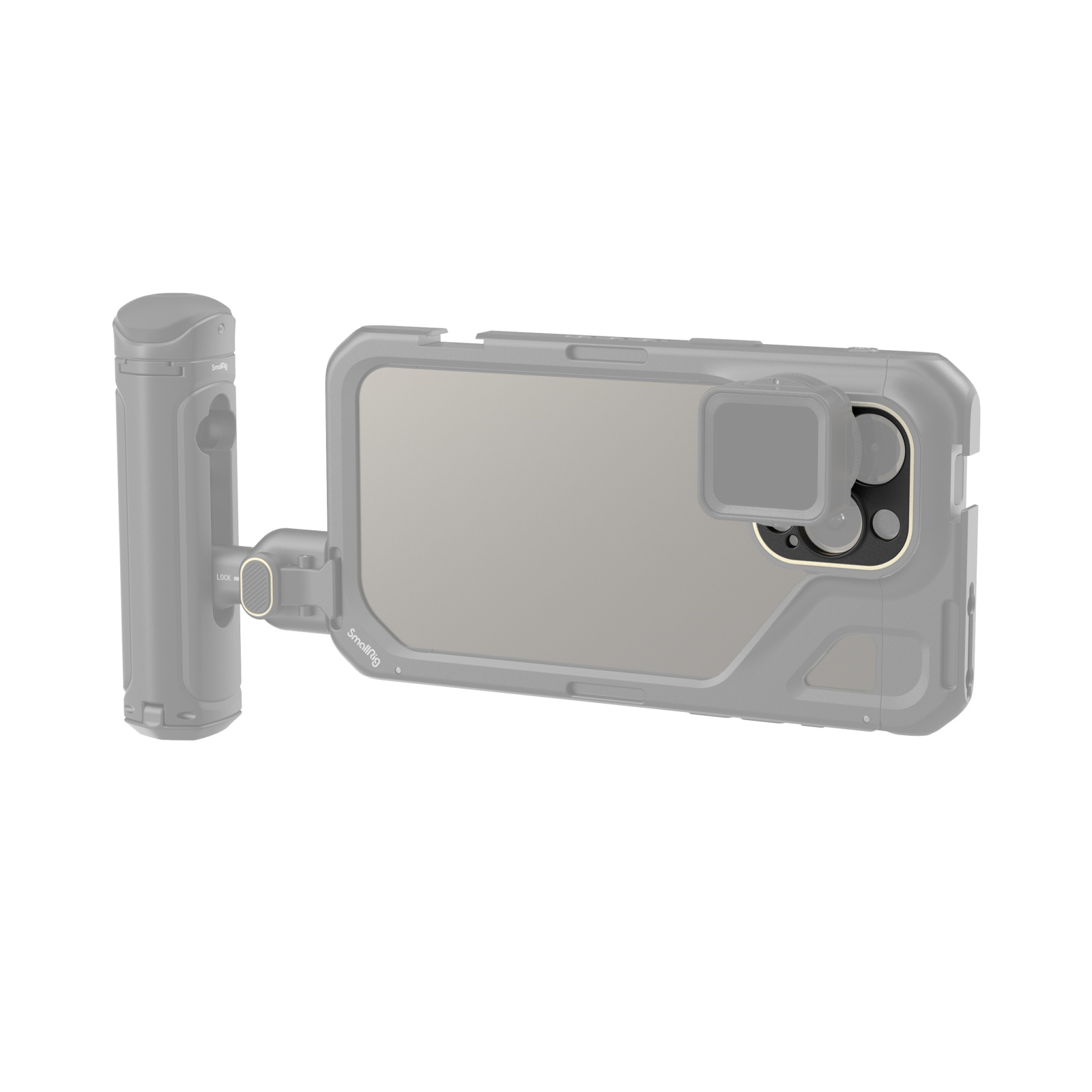 SmallRig 17mm Threaded Lens Back Mount Plate for iPhone 15 Pro Max / 15 Pro Cage - 4394