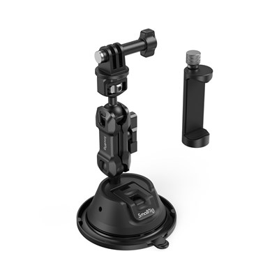 SmallRig Portable Suction Cup Mount Support Kit for Action Cameras/Mobile Phones SC-1K - 4275