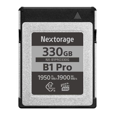 Nextorage B1 Pro 330GB (1950MB/s) VPG400 CFexpress Type B Card