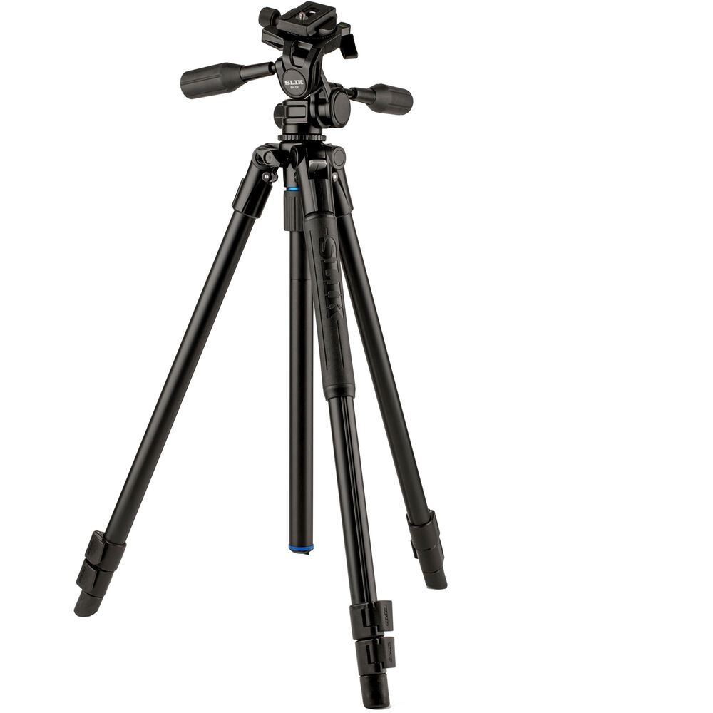 Slik Pro AL-323-3W Tripod with 3-Way Head
