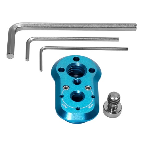 Kondor Blue Mini Quick Release Plate - Male Plate Only - Blue