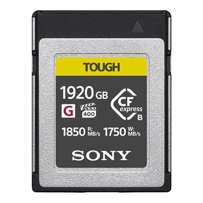 Sony 480GB (1750MB/s) Cfexpress Type B Memory Card