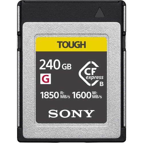 Sony 240GB (1600MB/s) Cfexpress Type B Memory Card