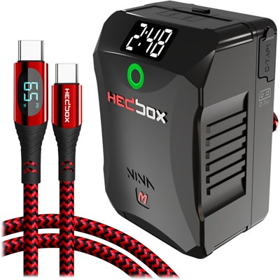 Hedbox NINA Mg Mini Gold-Mount Battery
