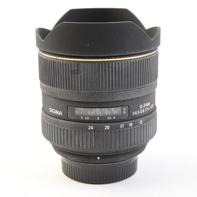USED Sigma 12-24mm f4.5-5.6 EX DG HSM Lens - Nikon Fit