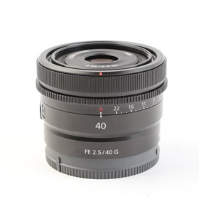 USED Sony FE 40mm f2.5 G Lens