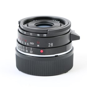 USED Voigtlander 28mm f2.8 Aspherical VM Color-Skopar Type II Lens for Leica M - Black