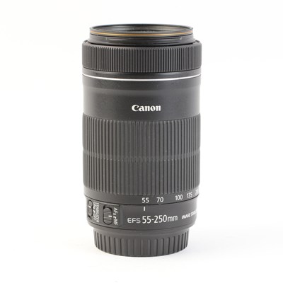 USED Canon EF-S 55-250mm f4-5.6 IS STM Lens
