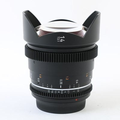 USED Samyang VDSLR 14mm T3.1 MK2 Lens for Canon EF