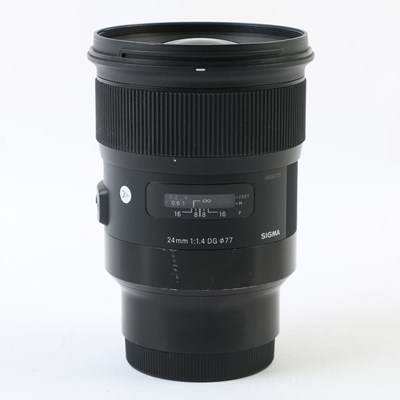 USED Sigma 24mm f1.4 DG HSM Art Lens for Sony E