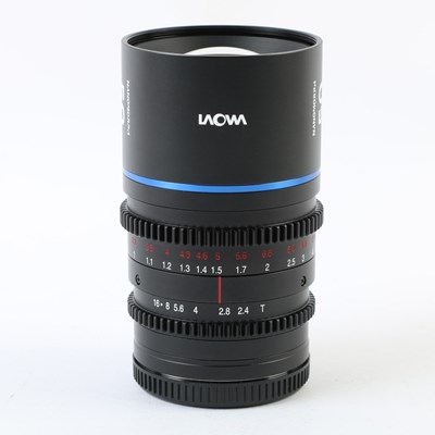 USED Laowa Nanomorph 50mm T2.4 1.5x S35 (Blue) Lens for Micro Four Thirds