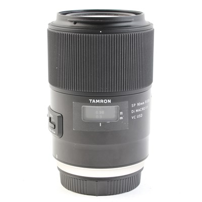 USED Tamron 90mm f2.8 SP Di USD VC Macro Lens for Canon EF