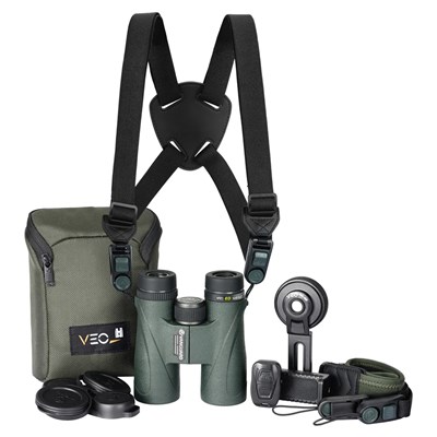 Vanguard VEO ED 8x42 Carbon Composite Binocular Bundle