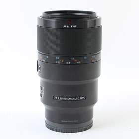 USED Sony FE 90mm f2.8 Macro G OSS Lens