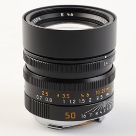 USED Leica 50mm f1.4 Summilux-M Asph Lens-Black