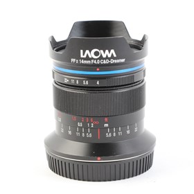 USED Laowa 14mm f4 FF RL Zero-D Lens for Nikon Z