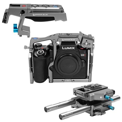 Kondor Blue Panasonic LUMIX G9 II Base Rig MKII - Space Grey