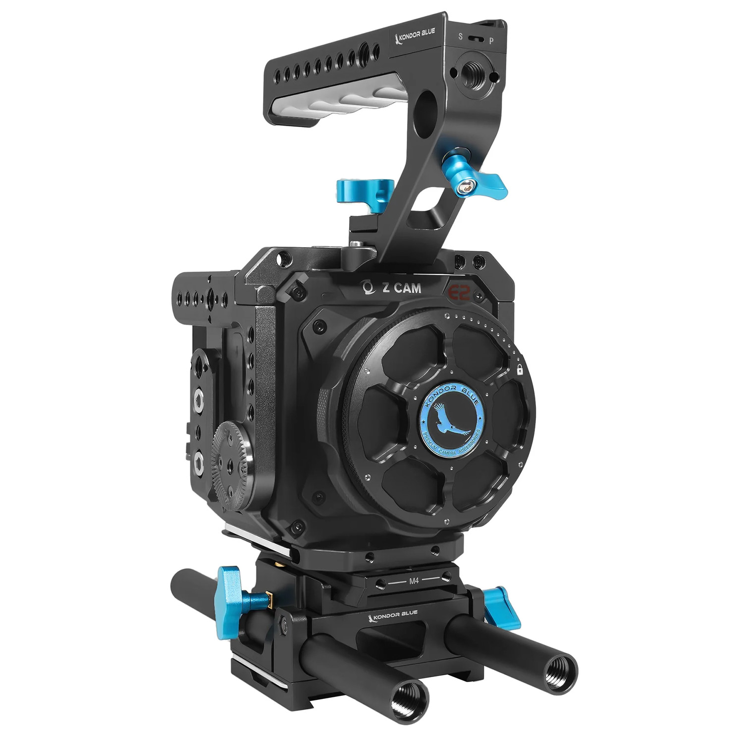 Blue Rig Camera Kondor Blue Z CAM E2 Flagship (M4/S6/F6/F8) Base Rig MKII - Raven Black ...