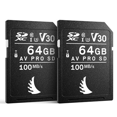 Angelbird Match Pack Nikon SD V30 64GB - Twin Pack