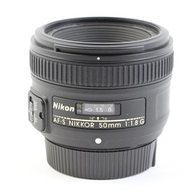 USED Nikon 50mm f1.8 G AF-S Lens