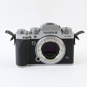 USED Fujifilm X-T4 Digital Camera Body - Silver