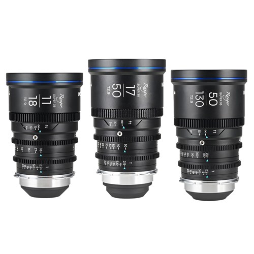 Laowa Ranger S35 (11-18mm 17-50mm 50-130mm) Cine Lens - 3 Lens Bundle