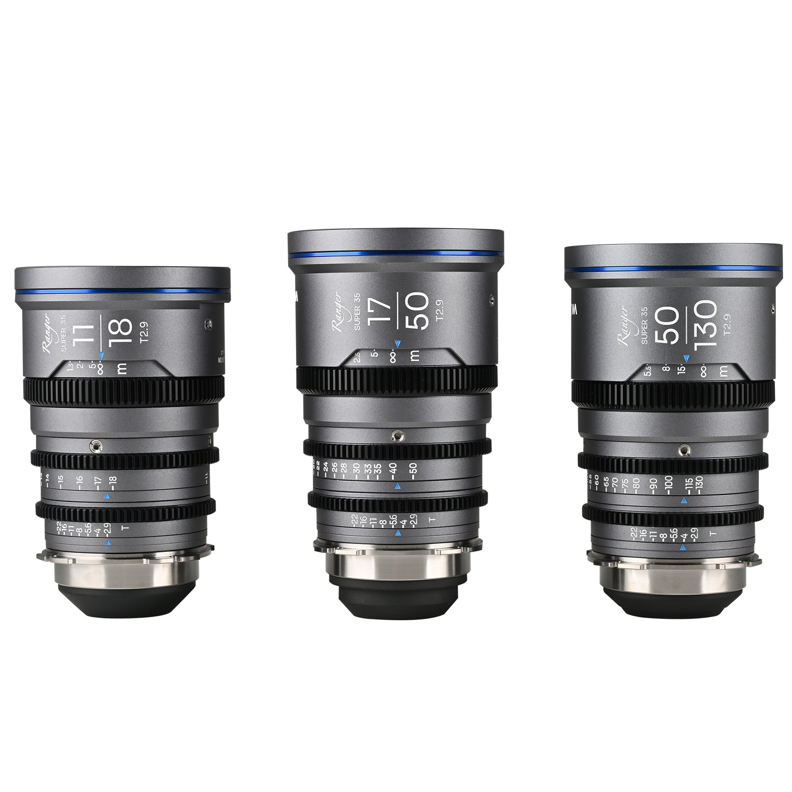 Laowa Ranger S35 Lite (11-18mm 17-50mm 50-130mm) Cine Lens - 3 Lens Bundle