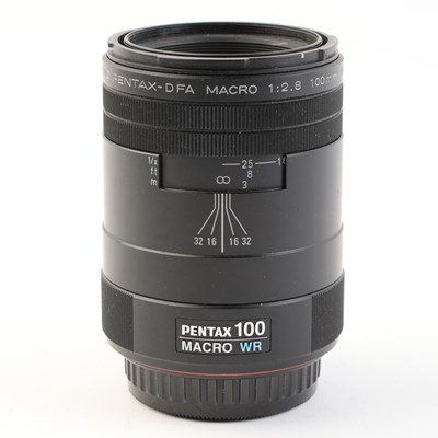 USED Pentax-D FA smc 100mm f2.8 WR Macro Lens