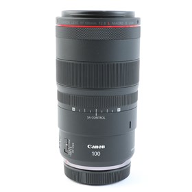 USED Canon RF 100mm f2.8 L Macro IS USM Lens