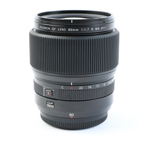 USED Fujifilm GF 80mm f1.7 R WR Lens