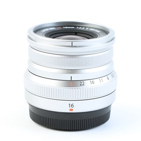USED Fujifilm XF 16mm f2.8 R WR Lens - Silver