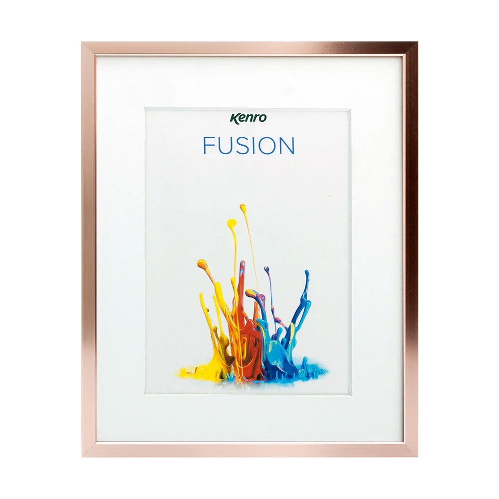 Kenro Fusion Classic A2 Photo Frame with Mat for A3 Photo - Rose Gold