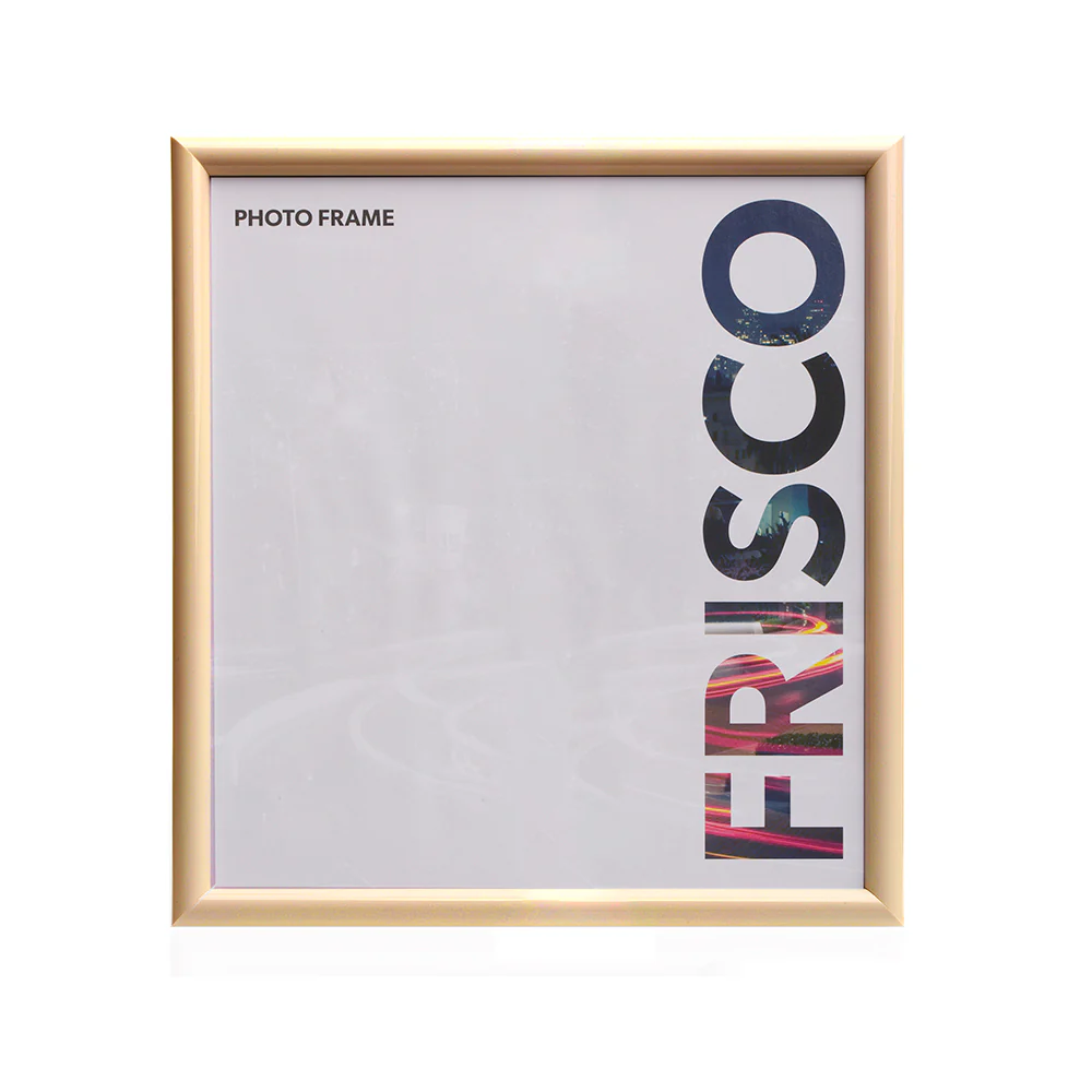 Kenro Frisco Square 10x10'' Photo Frame - Gold