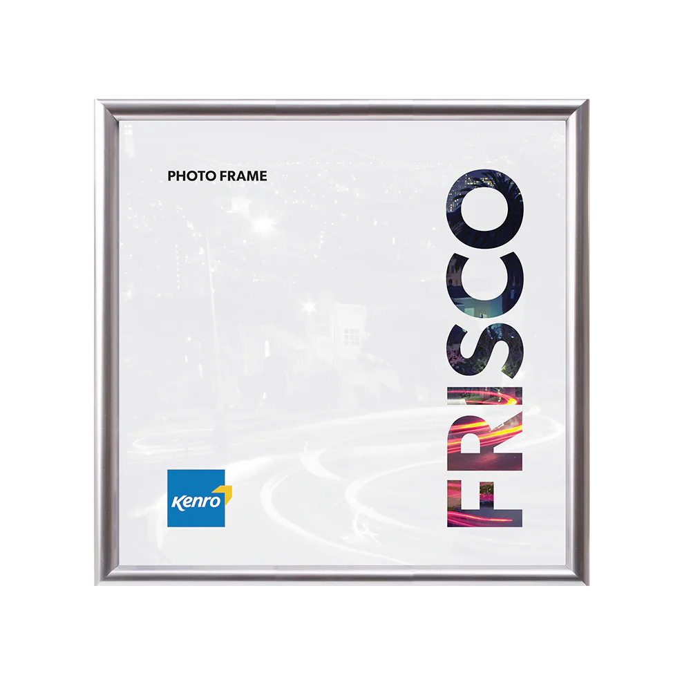 Kenro Frisco Square 16x16'' Photo Frame - Silver