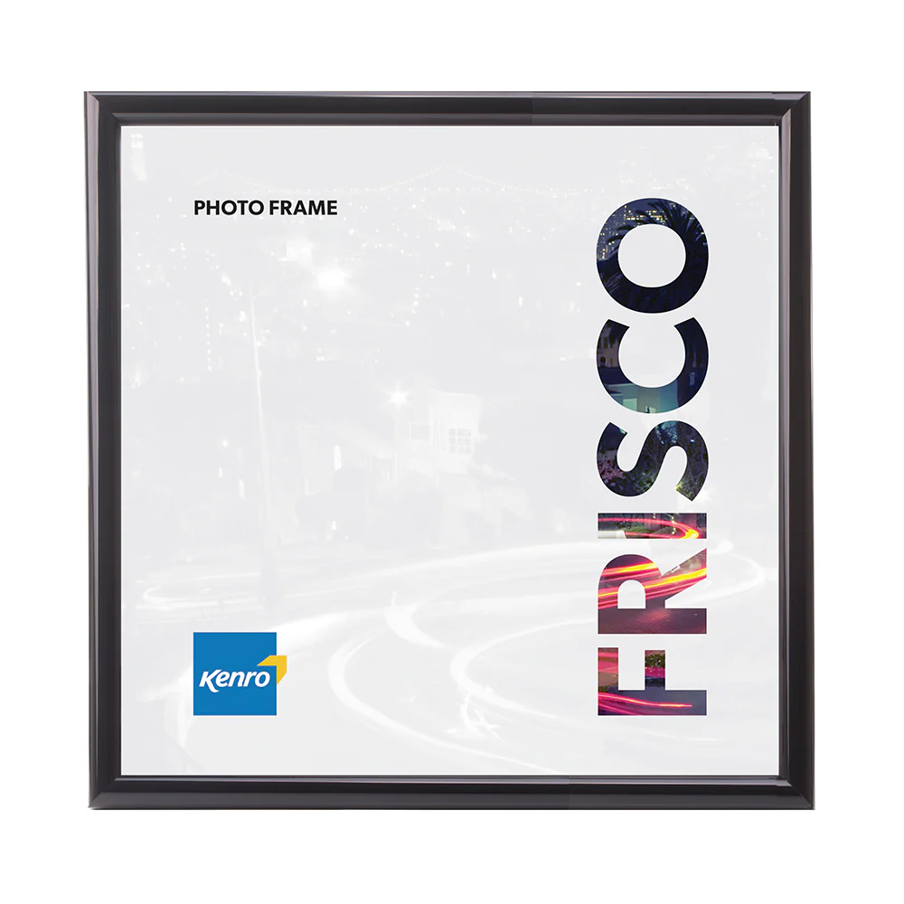 Kenro Frisco Square 20x20'' Photo Frame - Black