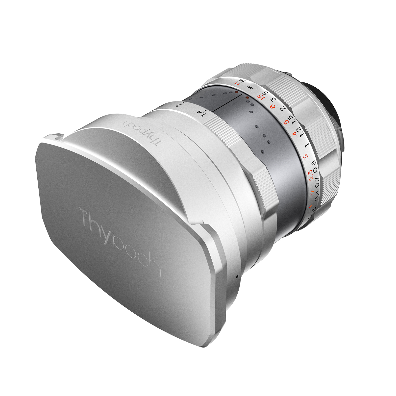 Thypoch Simera 21mm f1.4 Lens for Leica M - Silver | Wex Photo Video