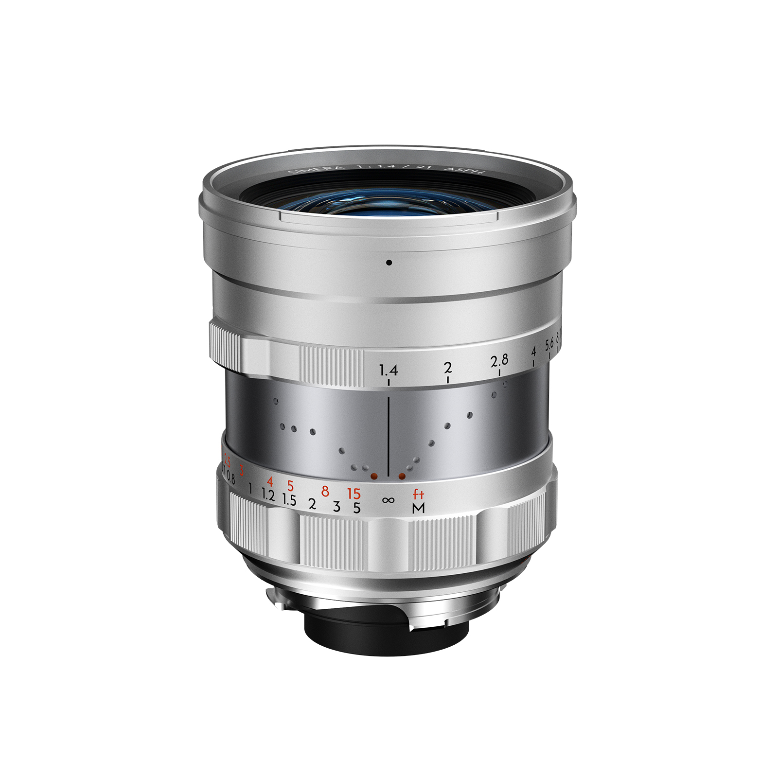 Thypoch Simera 21mm f1.4 Lens for Leica M - Silver | Wex Photo Video