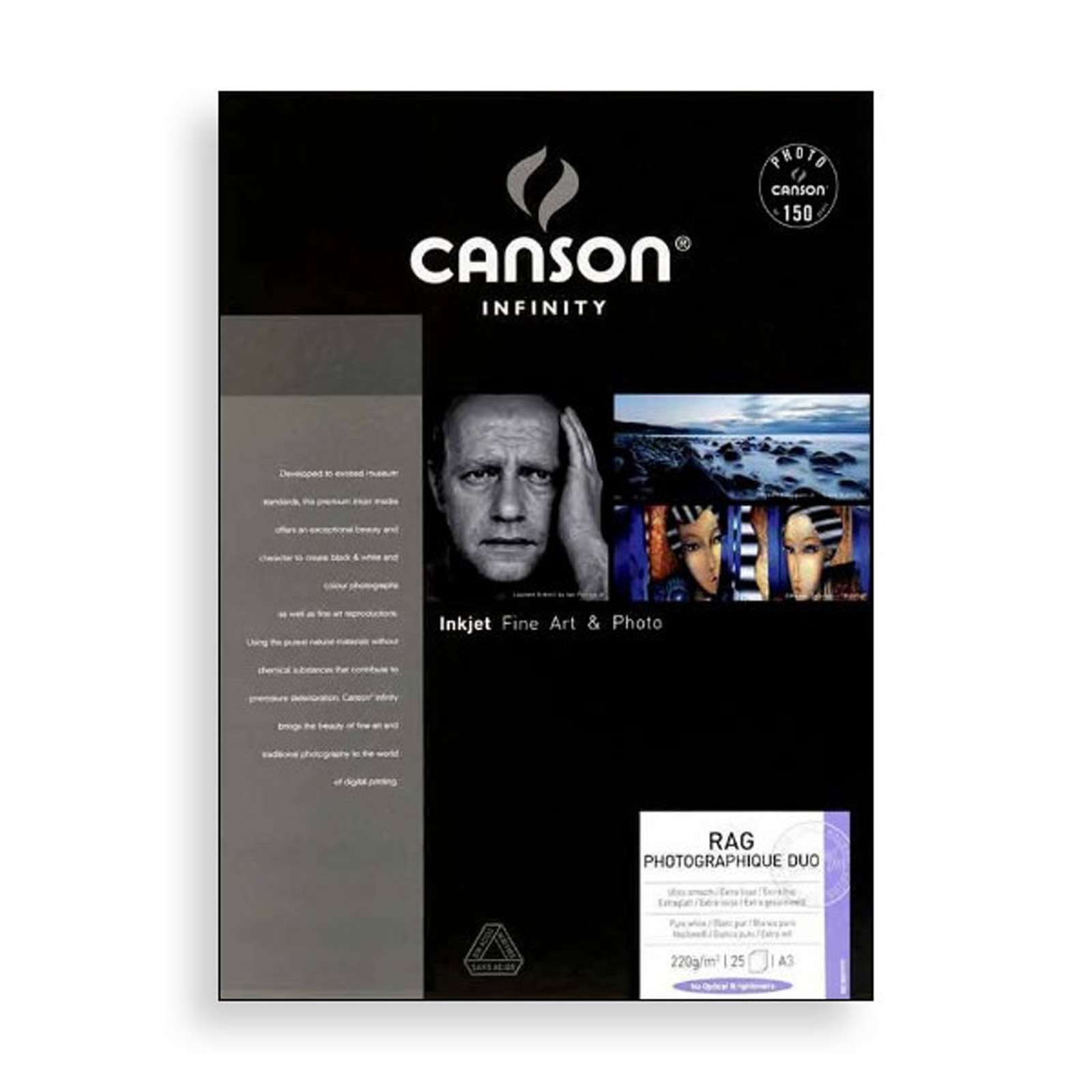 Canson Rag Photographique Duo 220 A3 - 25 Sheets