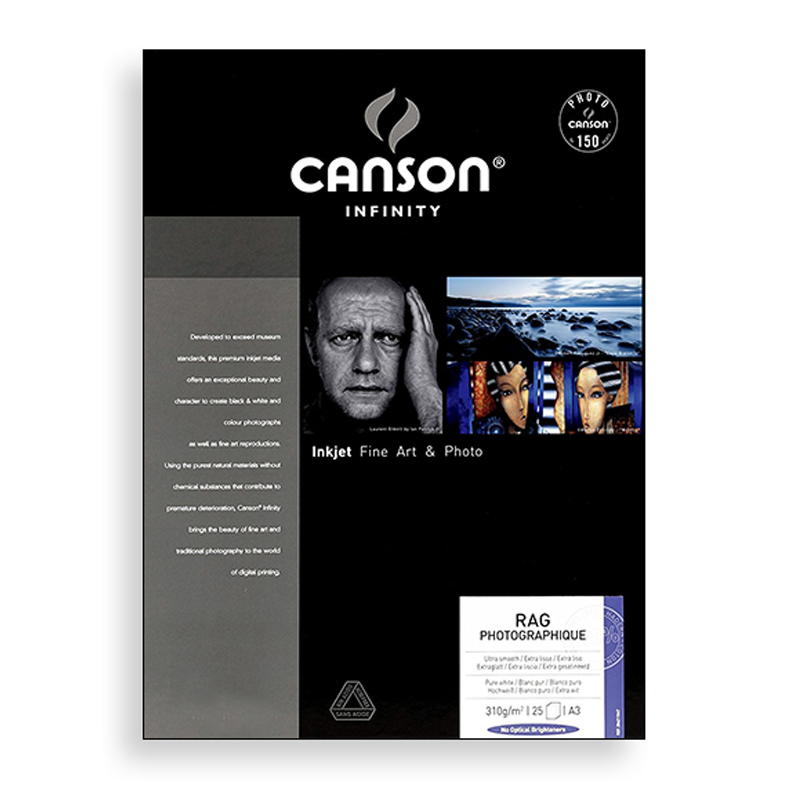 Image of Canson Rag Photographique 310 A4 - 10 Sheets