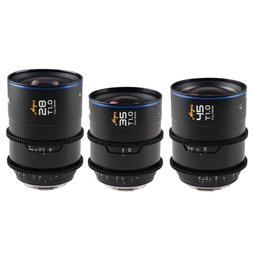 Laowa Argus (28mm, 35mm, 45mm) FF 3-Lens Bundle for Canon RF