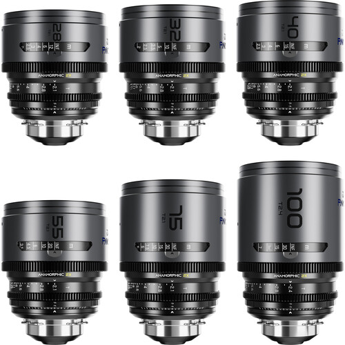 DZOFILM Pavo 6-lens set for PL + EF mount - Feet (Blue Coating)