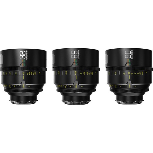 DZOFILM Gnosis Macro 3 Lens Set (32mm/65mm/90mm) - Feet