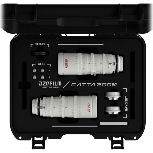 DZOFILM Catta ZOOM Bundle (18-35/70-135mm) for Sony E (White)