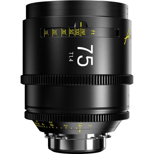 DZOFILM Arles 75mm FF/VV Prime Cine Lens for PL mount - Feet